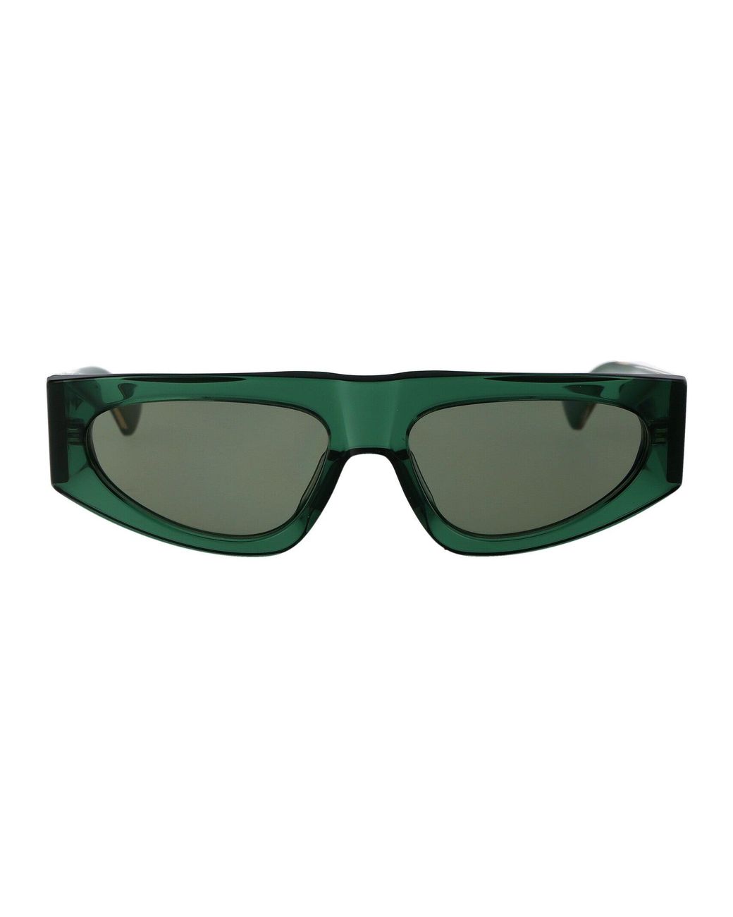 Bottega Veneta Green Sunglasses