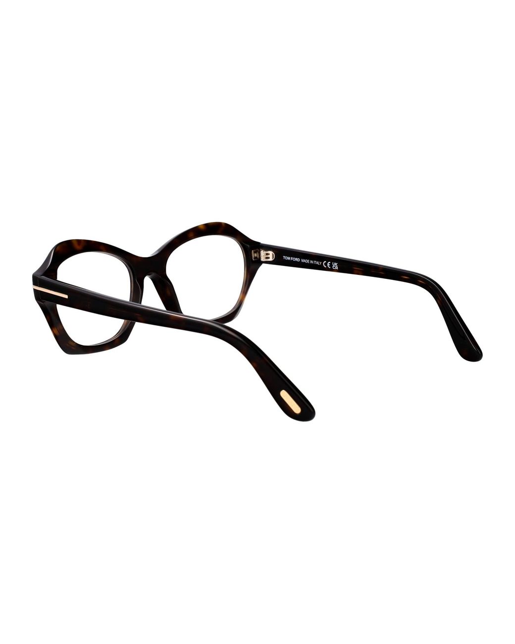Tom Ford Black Round Optical Ft6193 B 52