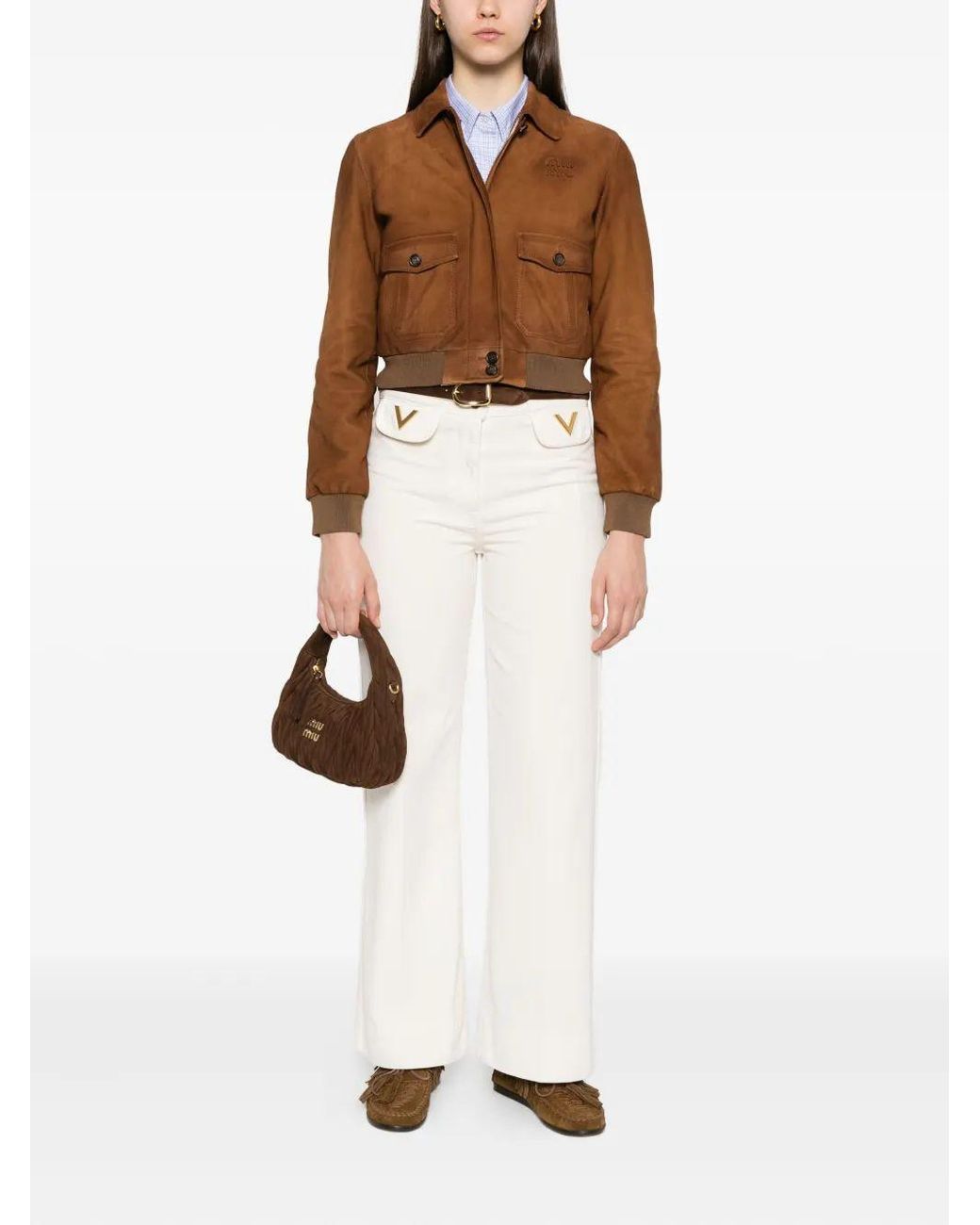 Miu Miu Brown Capi