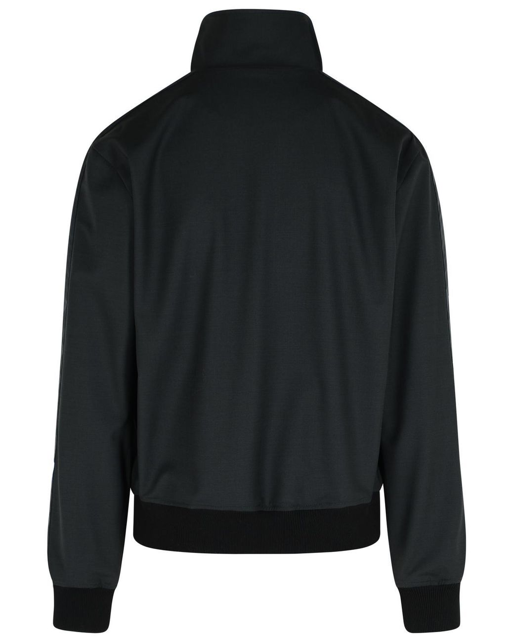 Dolce & Gabbana Black Wool Blend Jacket