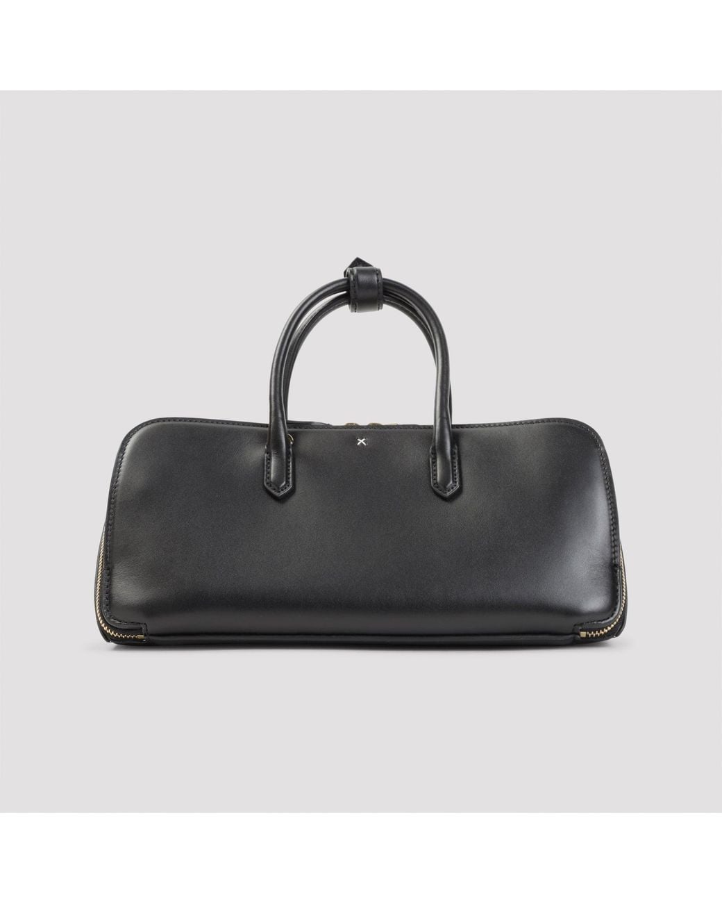 Alaïa Black Small Leather Top-Handle Bag