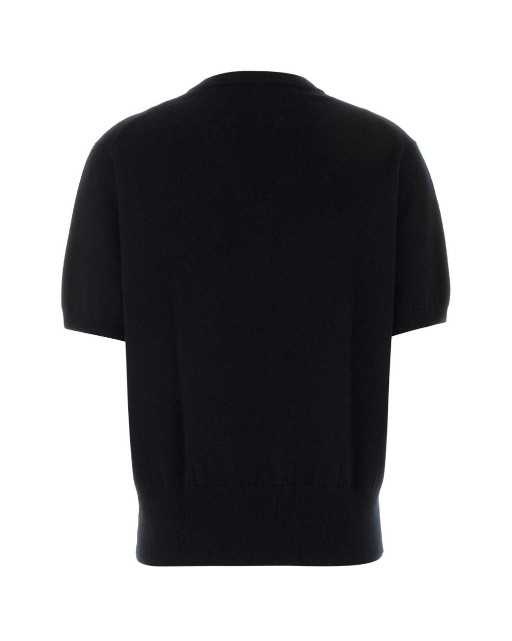 Extreme Cashmere Black Stretch Cashmere Blend Sweater