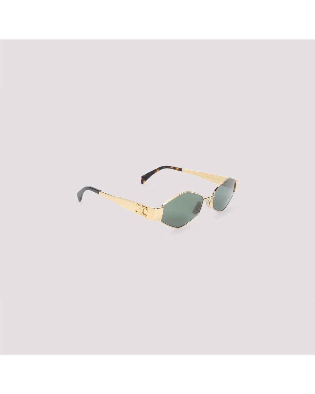 Céline Metallic Triomphe Metal Sunglasses