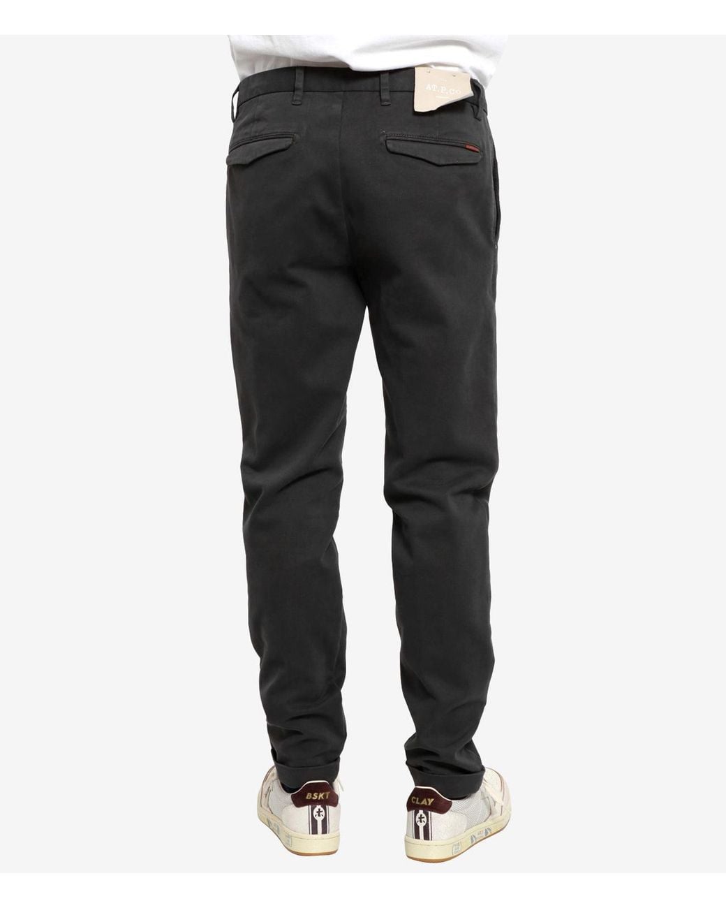 AT.P.CO Gray Trousers for men