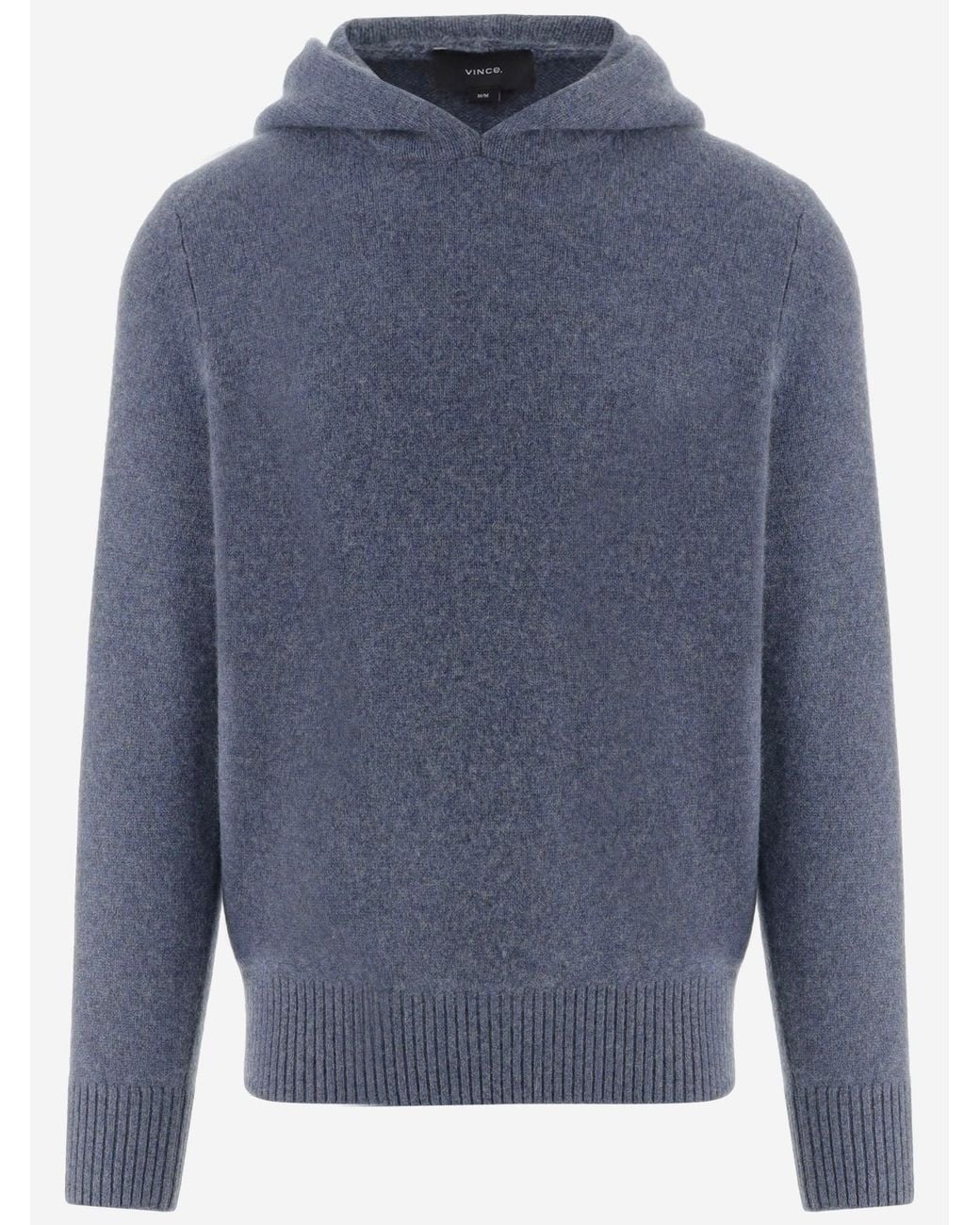 Jersey con capucha de cachemir Vince de color Blue