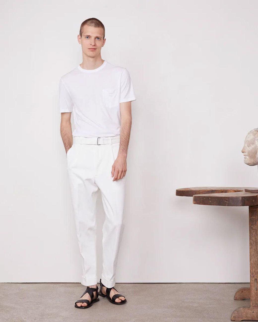 Officine Generale Shirts Wit in het White voor heren
