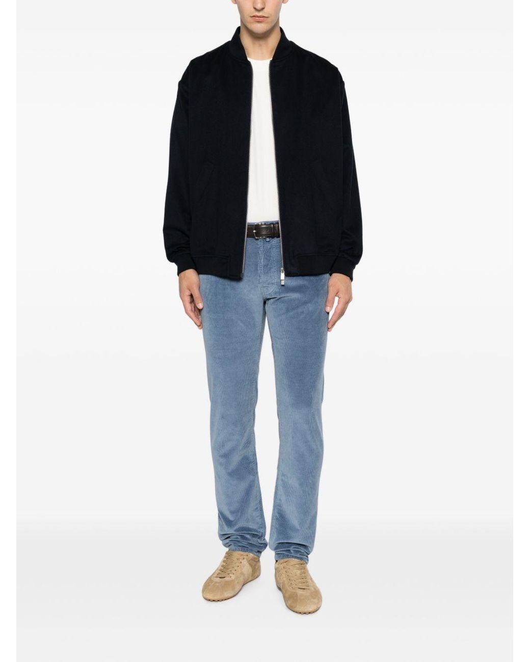 Jacob Cohen Blue Velvet Slim Fit Jeans for men