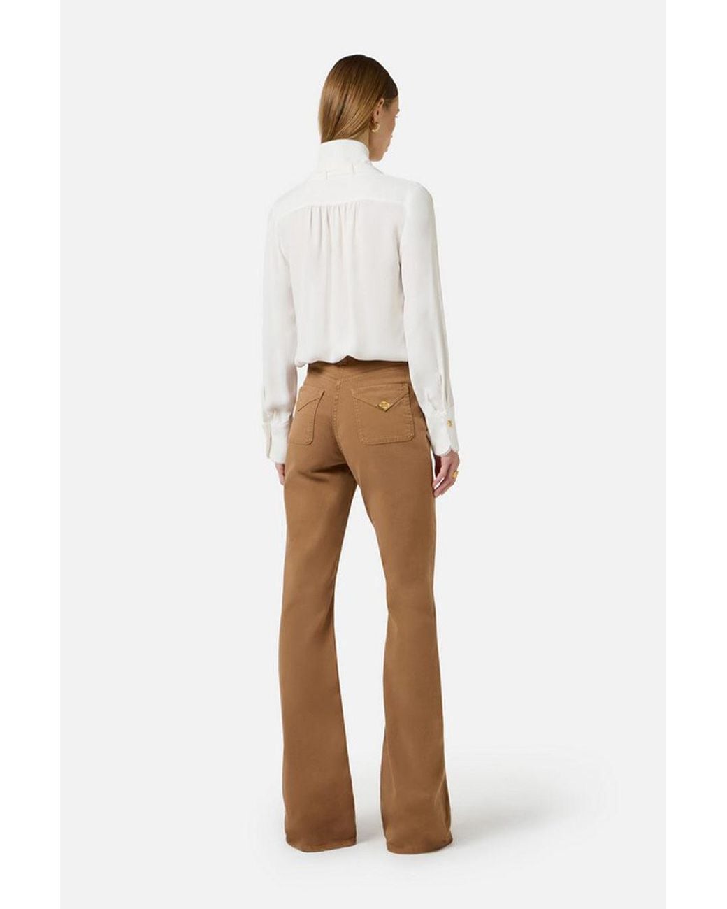 Elisabetta Franchi White Elisabetta Franchi Ivory