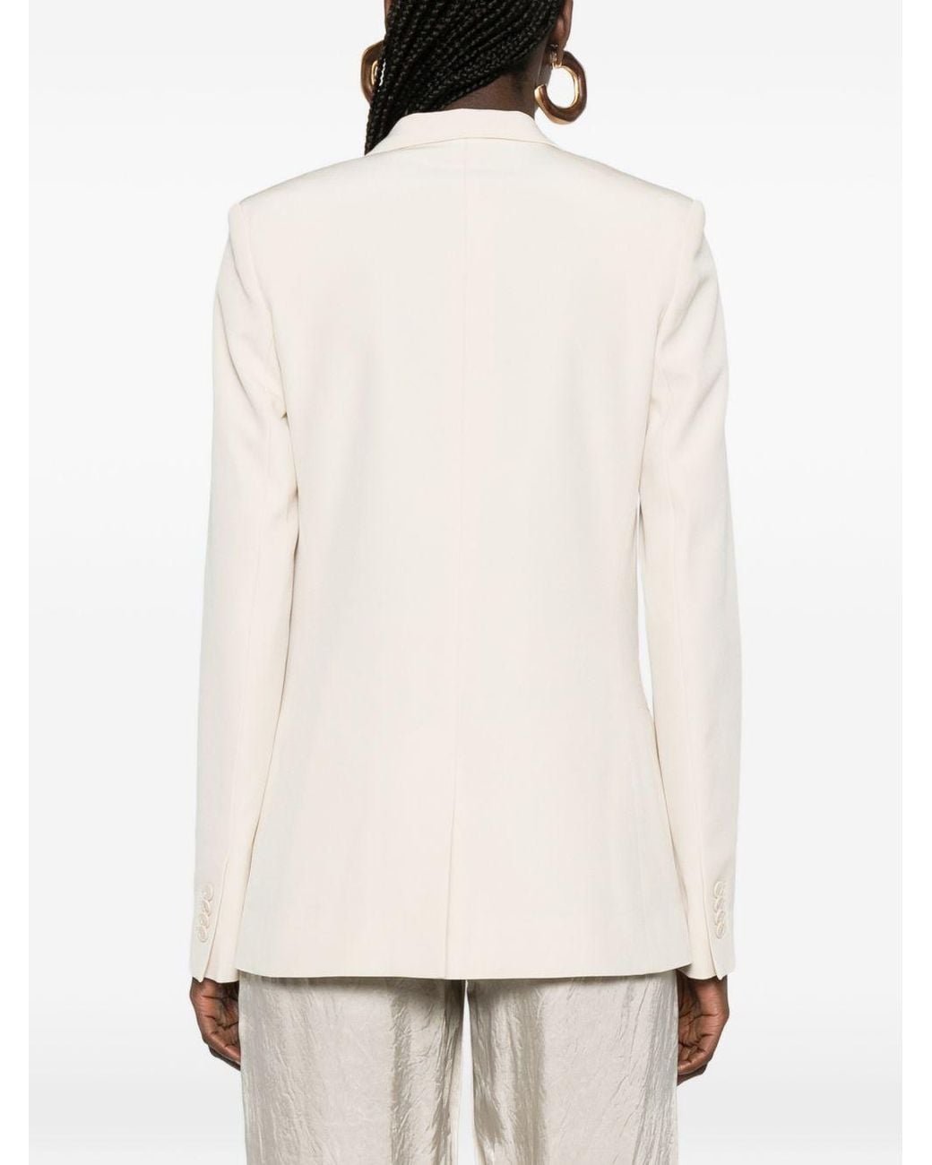 Isabel Marant Natural Feray Single-Breasted Jacket