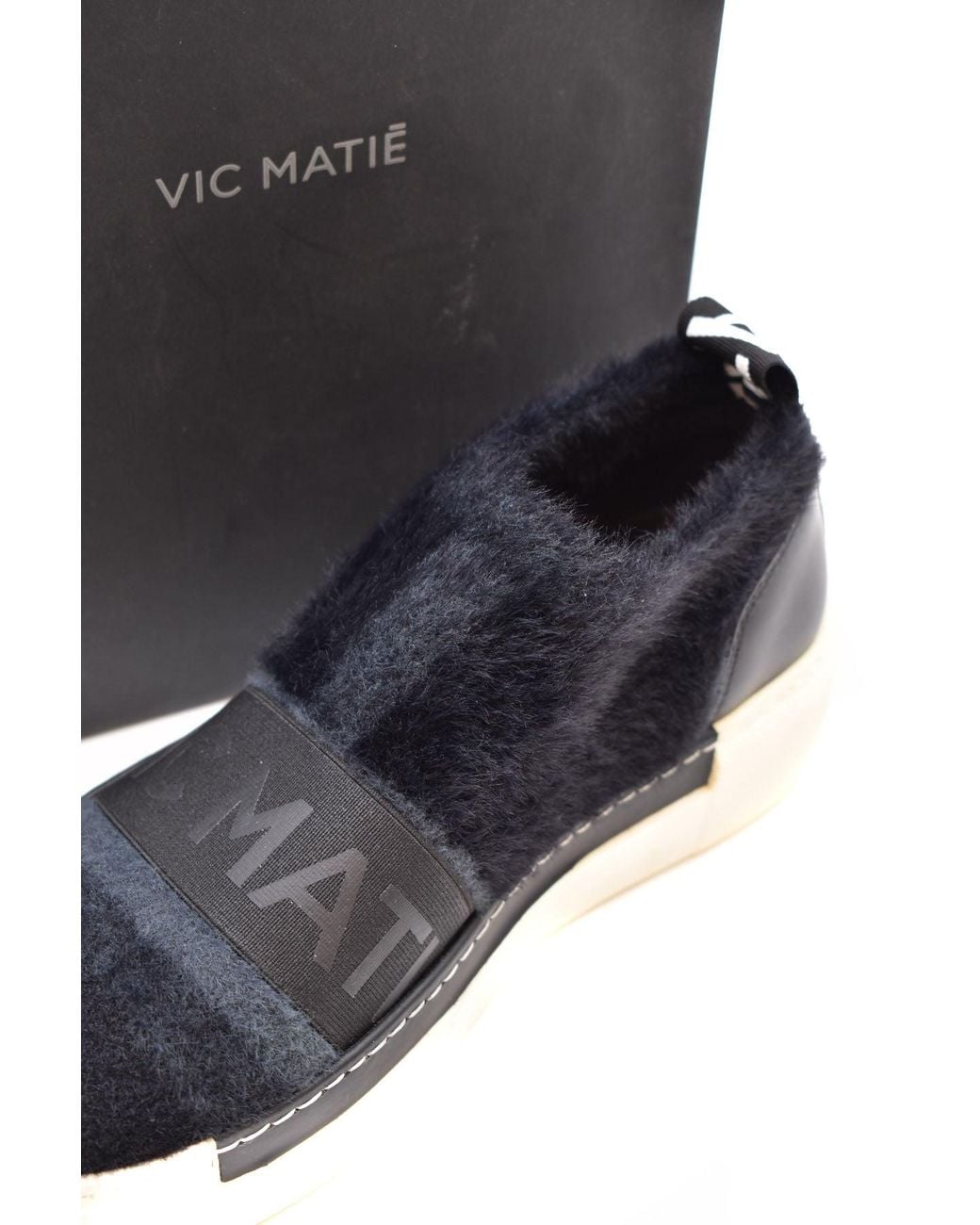 Vic Matié Black Sneakers