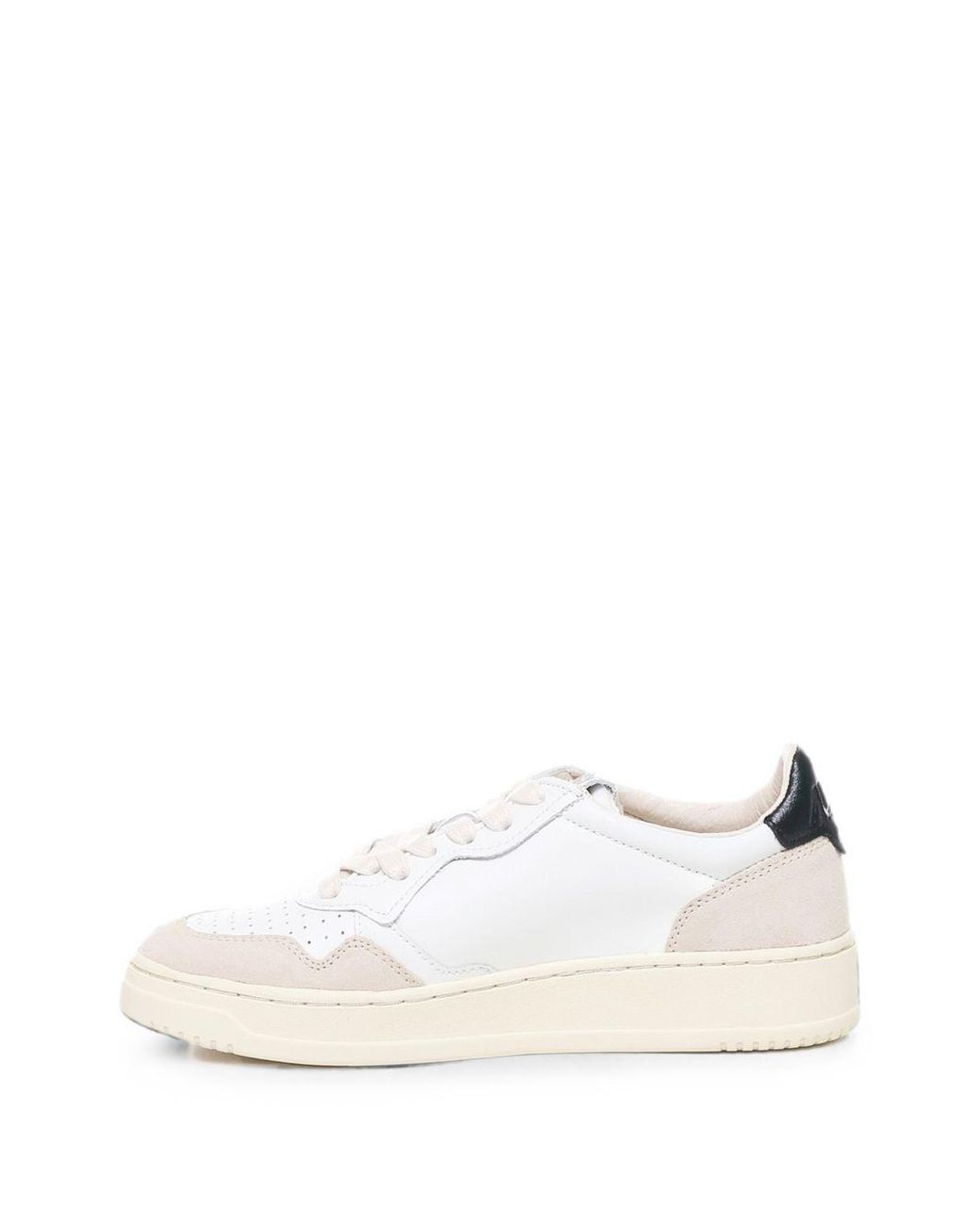 Autry White Medialist Low Sneakers