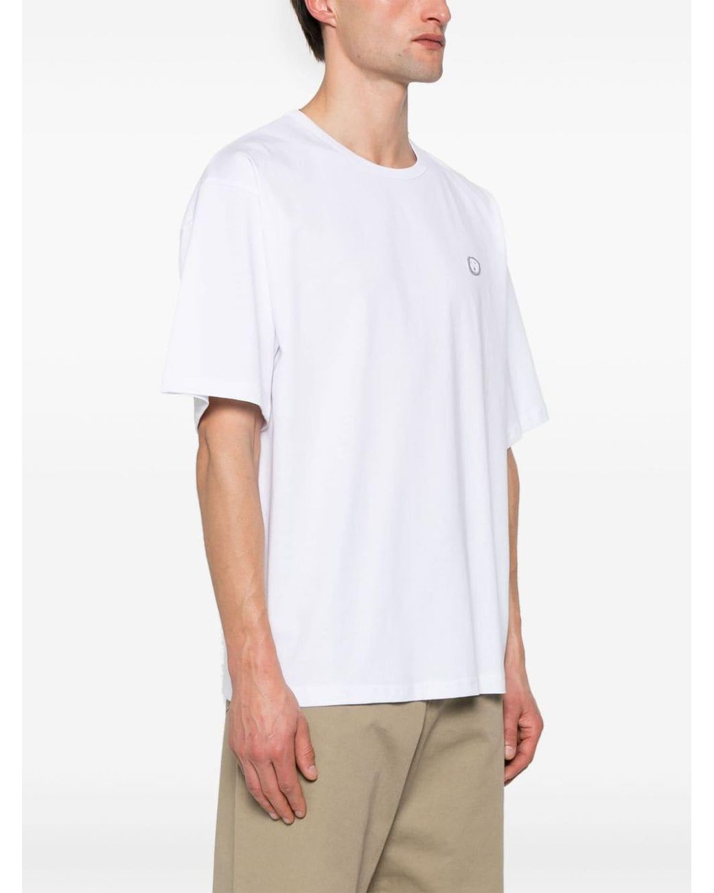 Societe Anonyme White Personas Cotton T-shirt for men