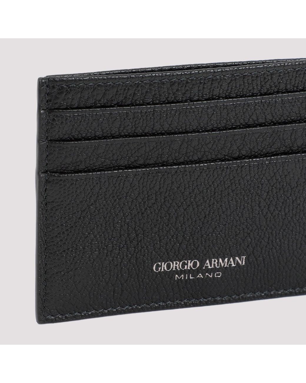Giorgio Armani Black Smallleathergoods for men