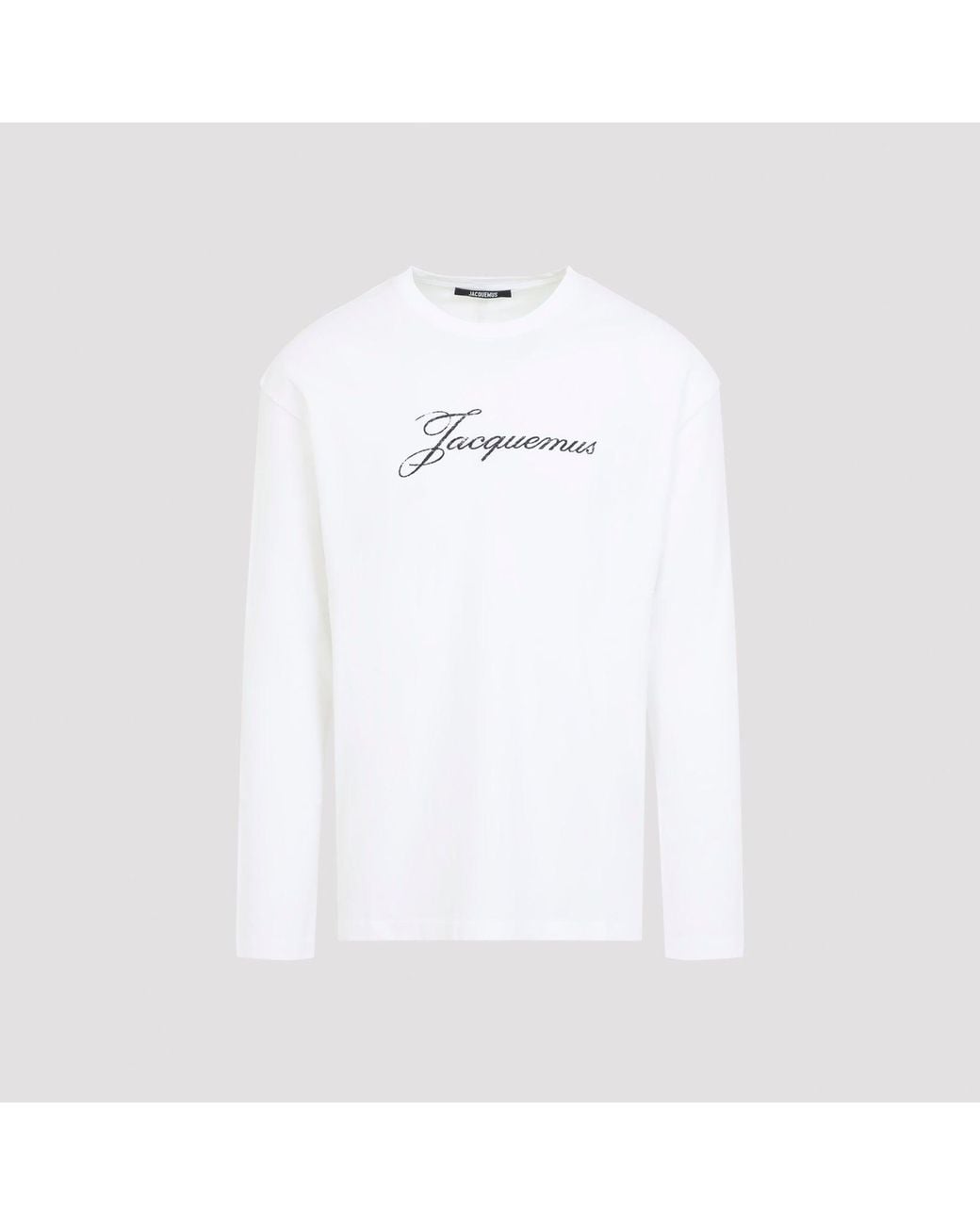 Jacquemus White Logo Cotton T-Shirt