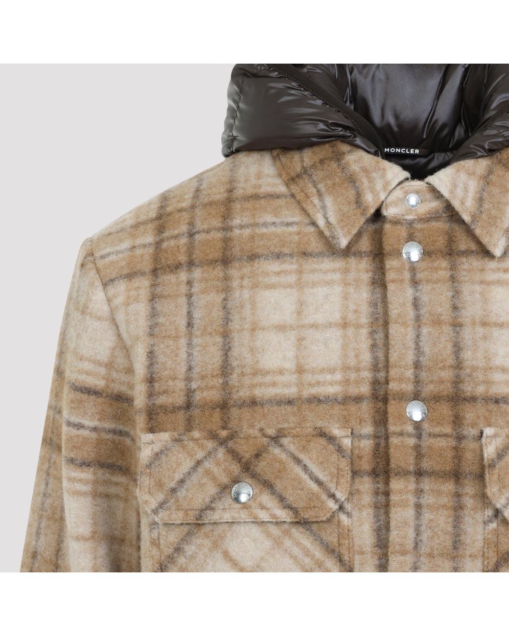 Moncler Brown Nyvalin Shirt Jacket