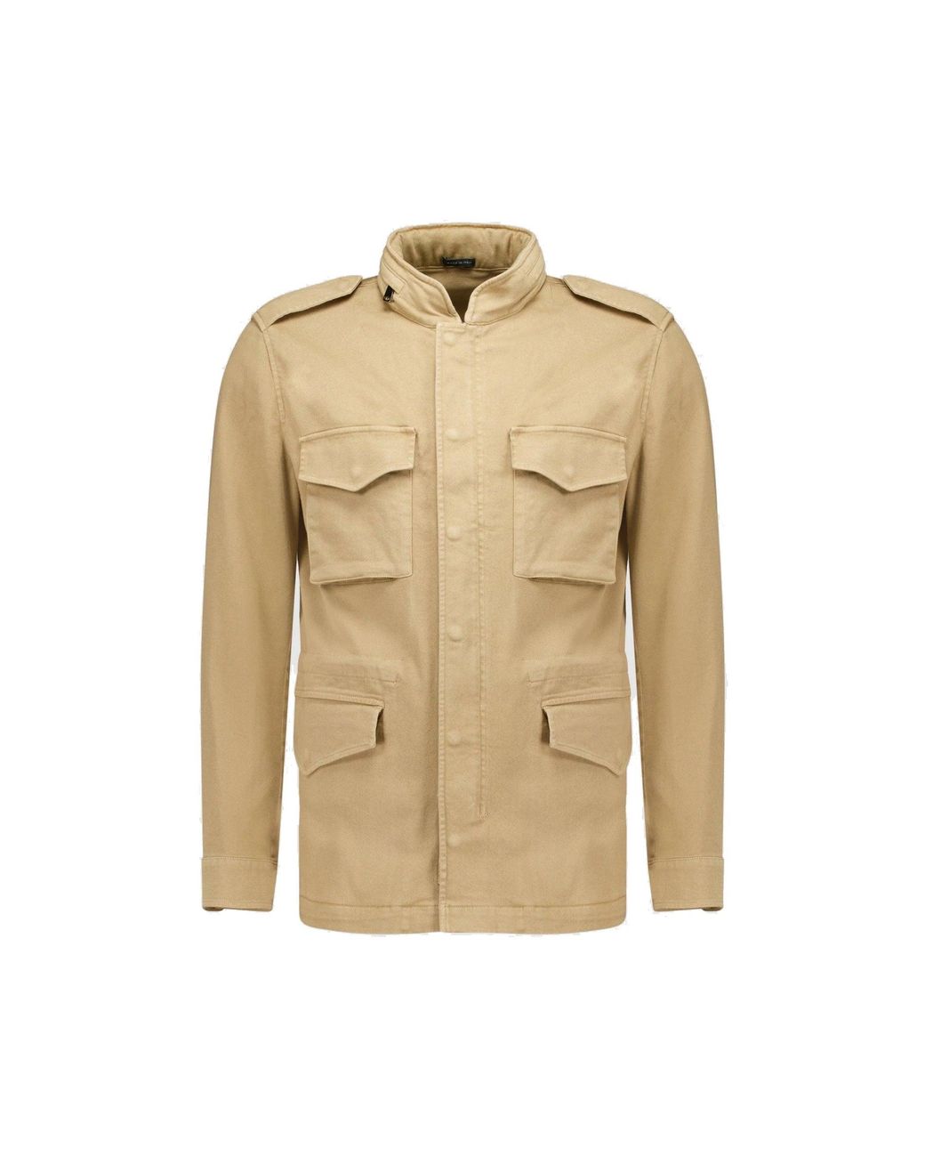 AUTORE Natural Cotton Field Jacket