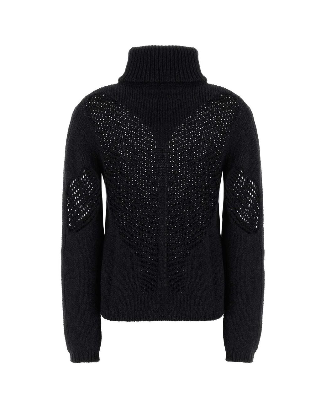 Our Legacy Black Charcoal Wool Sweater