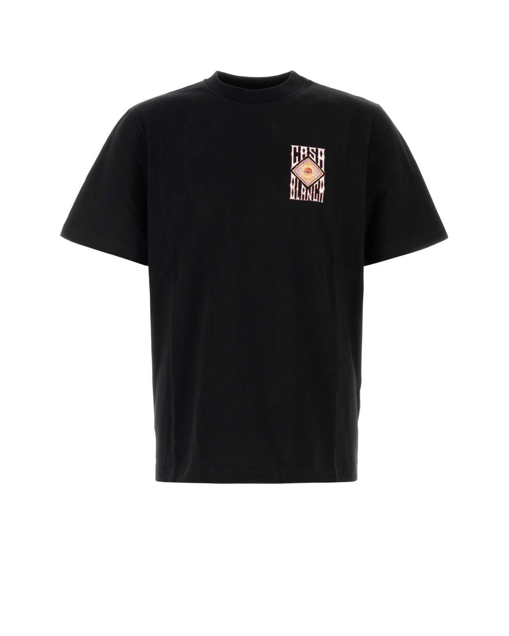 Casablanca Black Cotton T Shirt