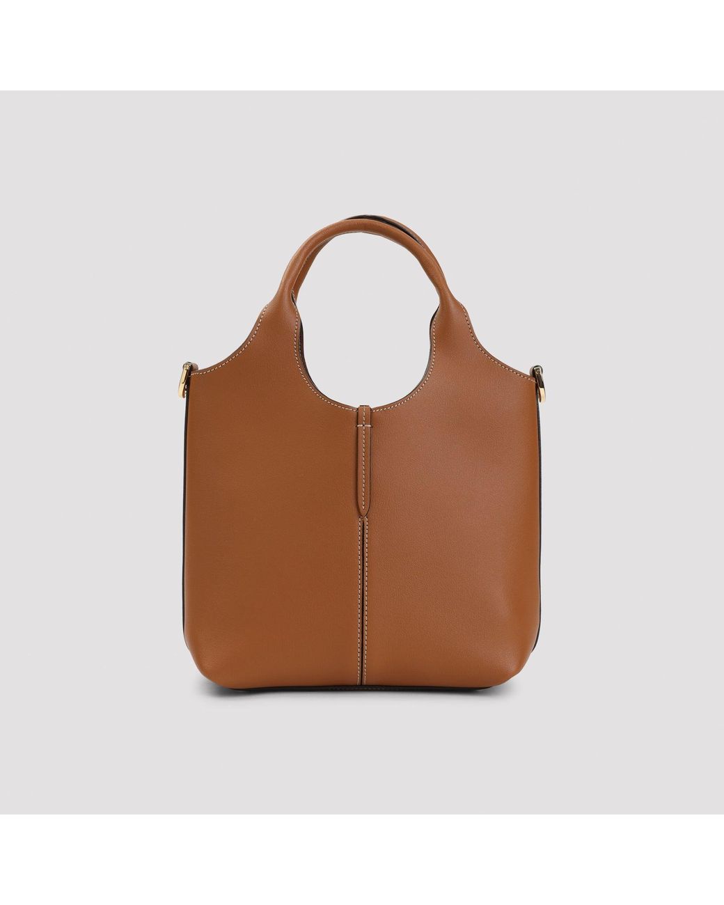 Tod's Brown 100% Calf Leather Mini Shoulder Bag