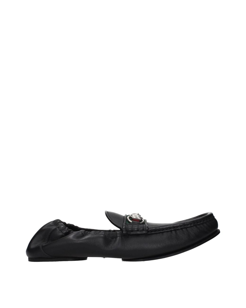 Gucci Black Loafers Leather