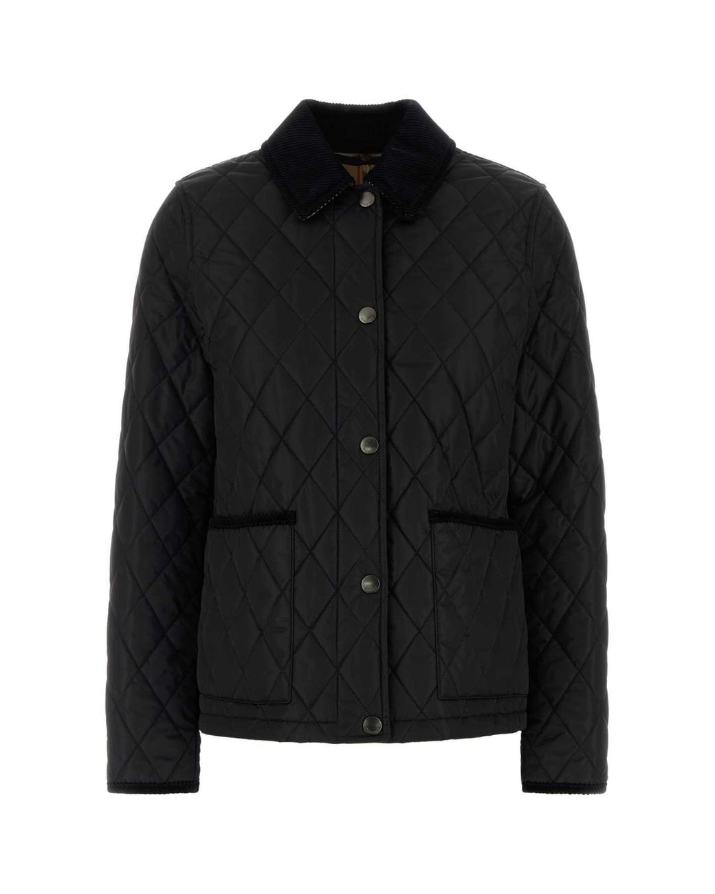 Burberry Black Quilted Nylon Jacket