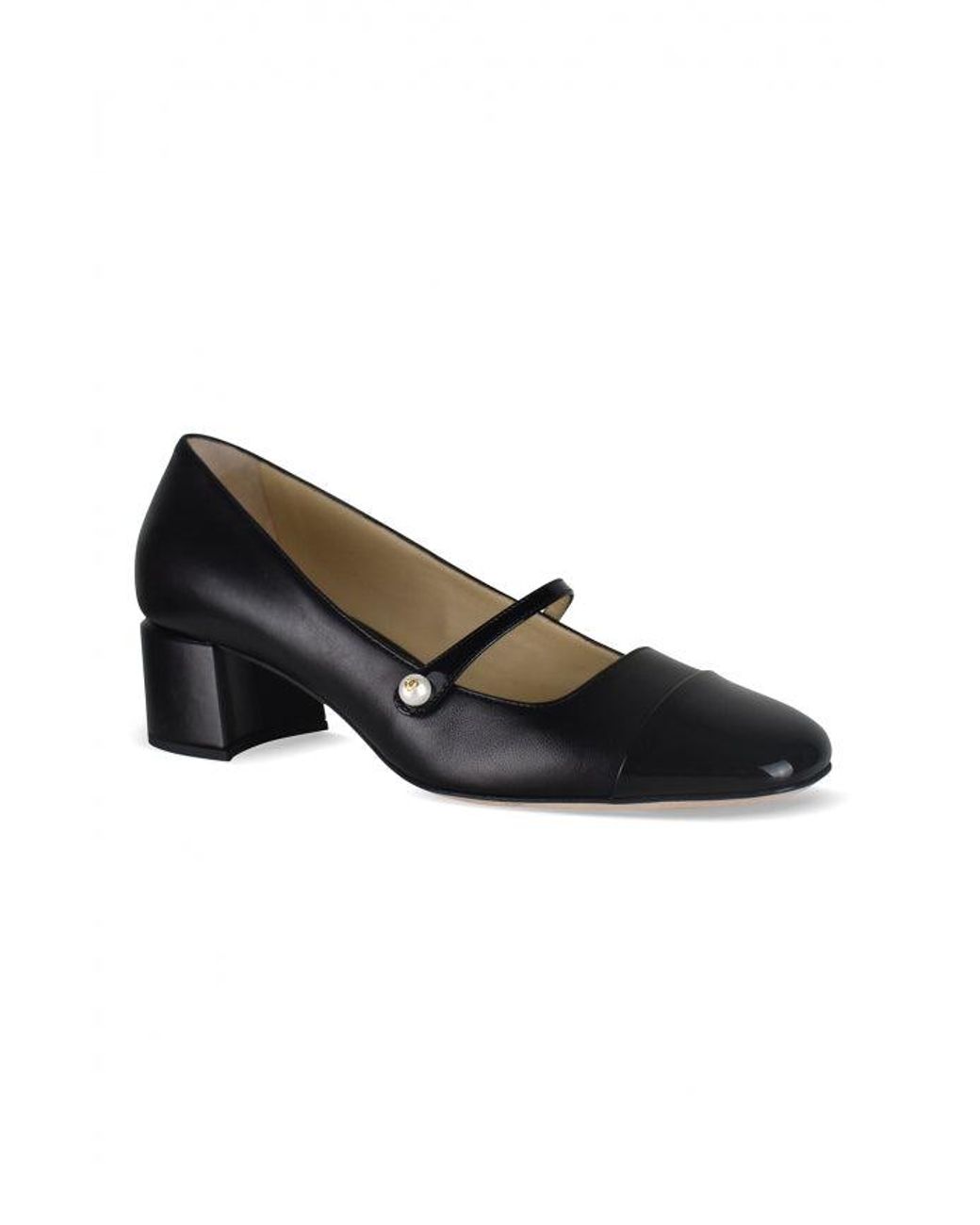 Jimmy Choo Black Elisa 45 Pumps