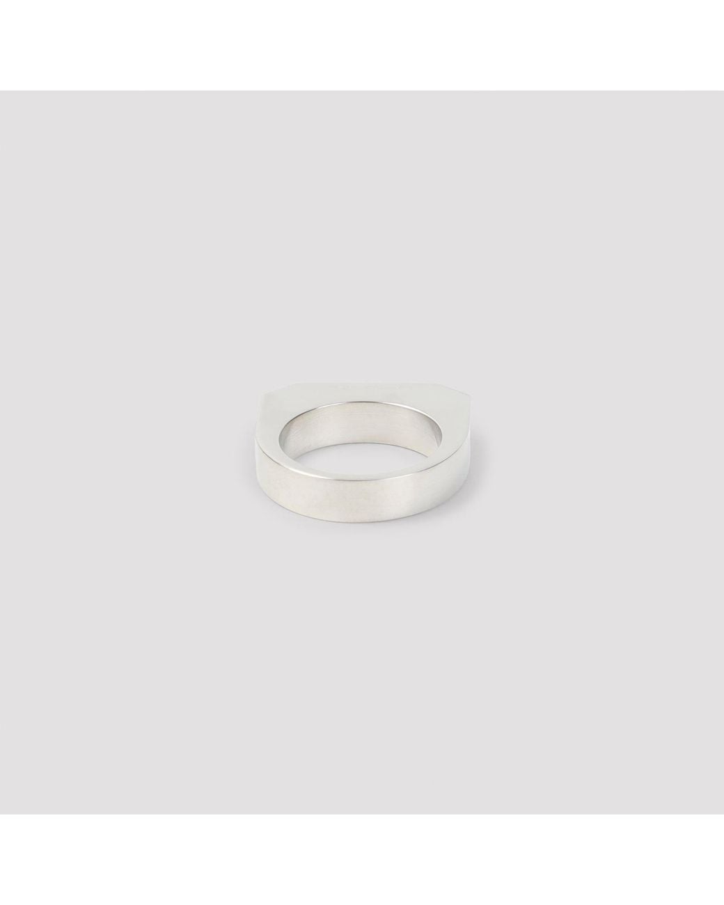 Rick Owens Metallic Hollywood Piramid Ring