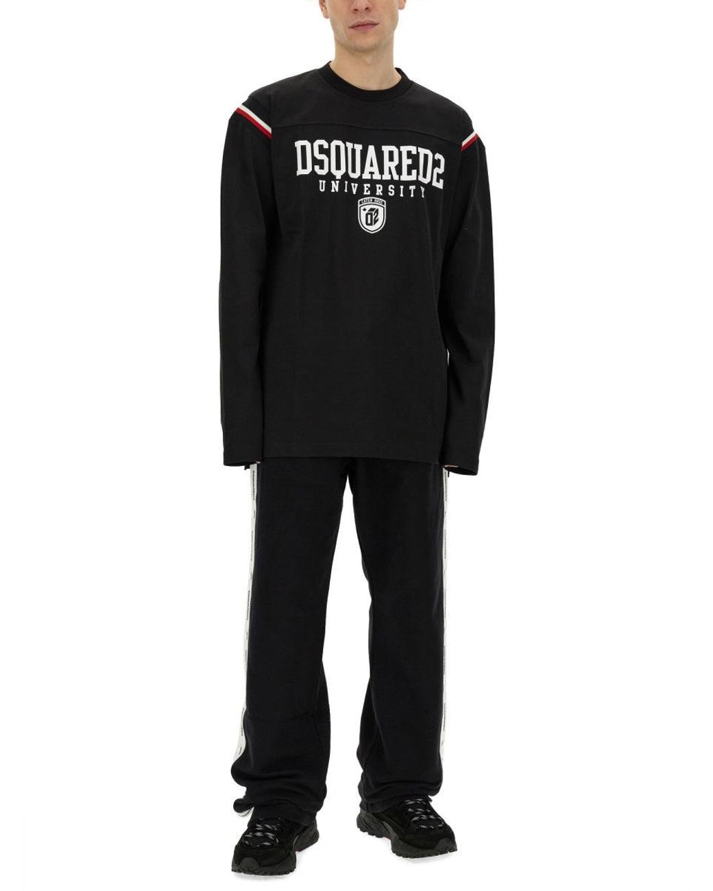 DSquared² Black Jogging Pants for men