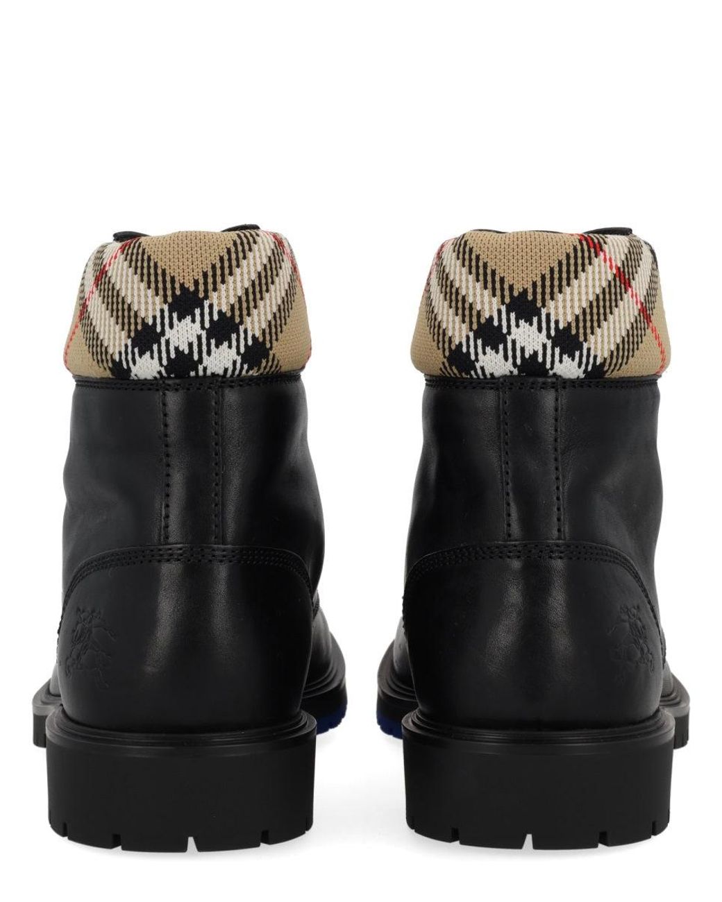 Burberry Black "Rogue" Leather Boot for men