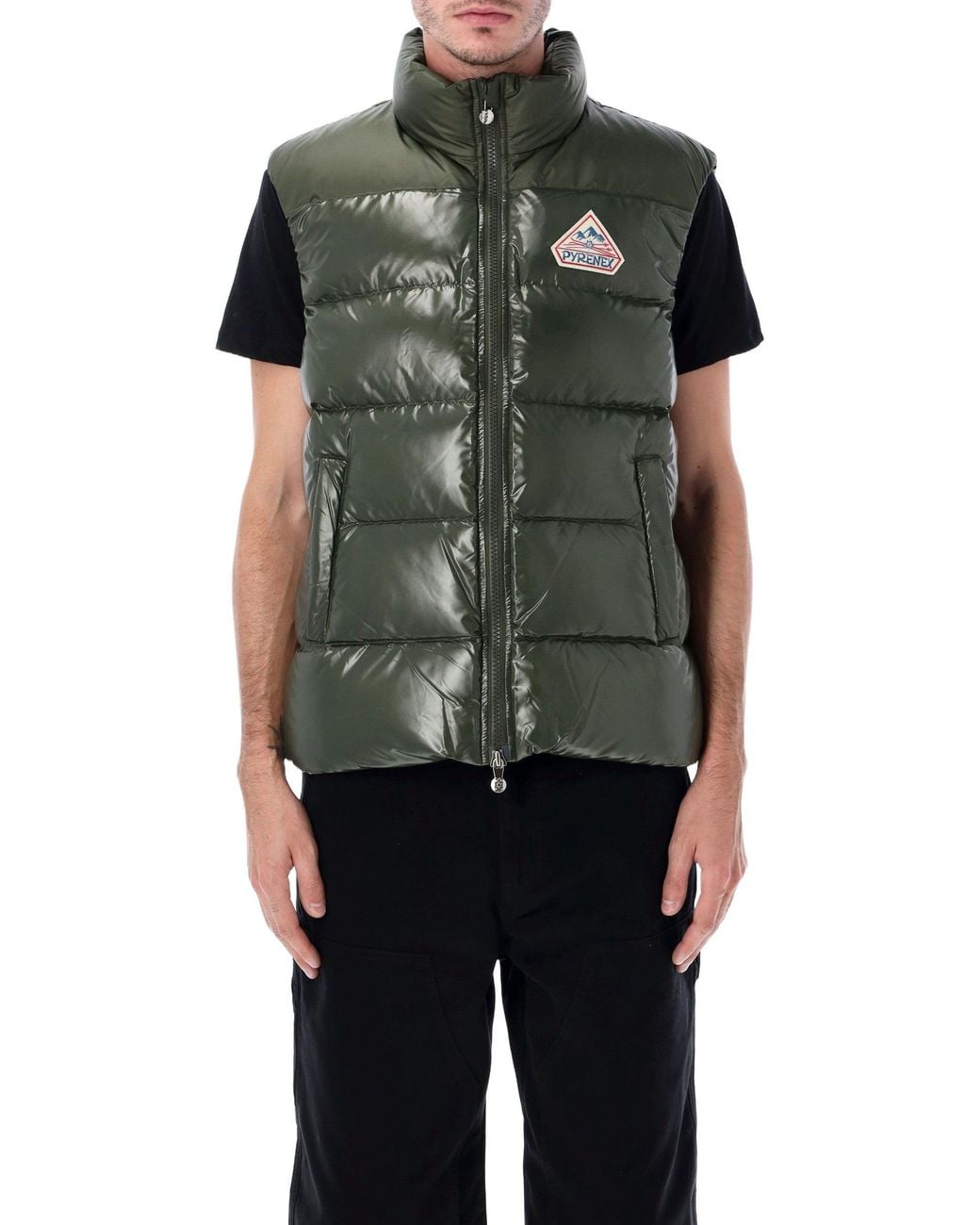 Pyrenex Black John Sleeveless Down Vest