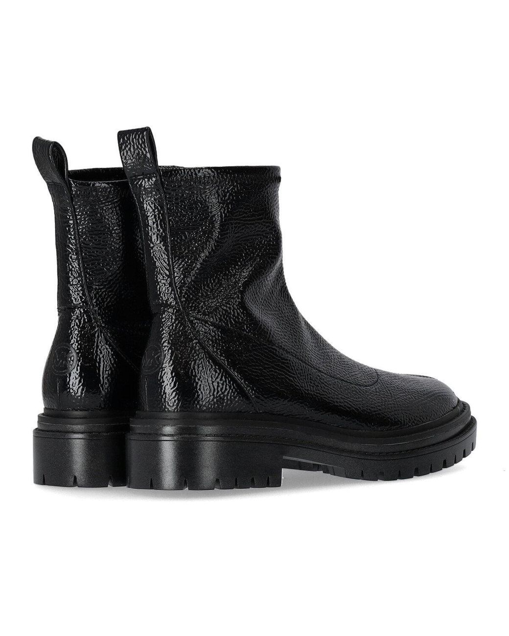 Michael Kors Black Comet Sock Ankle Boot