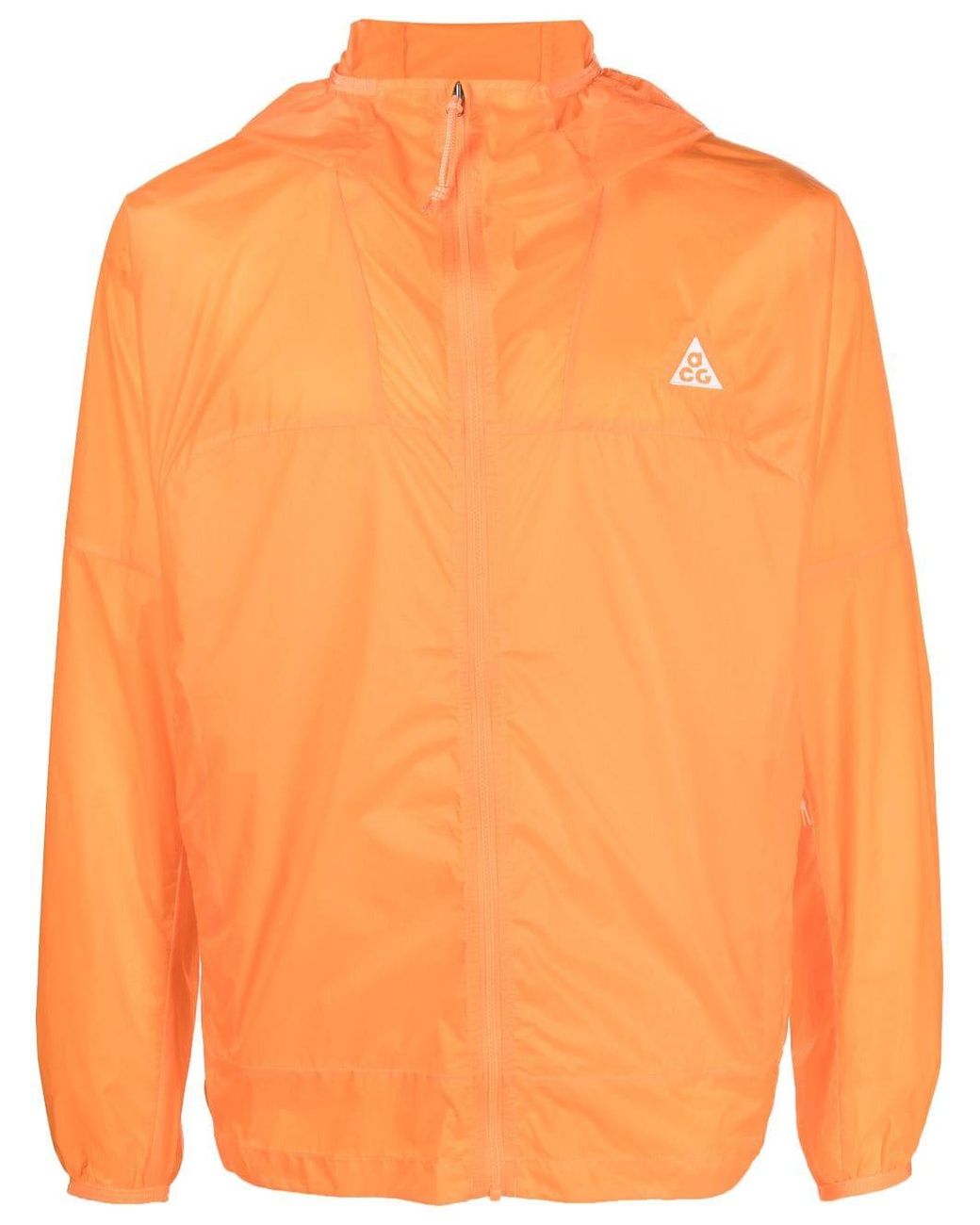 Nike Orange Acg Cinder Cone Windproof Jacket Bright Mandarin for men