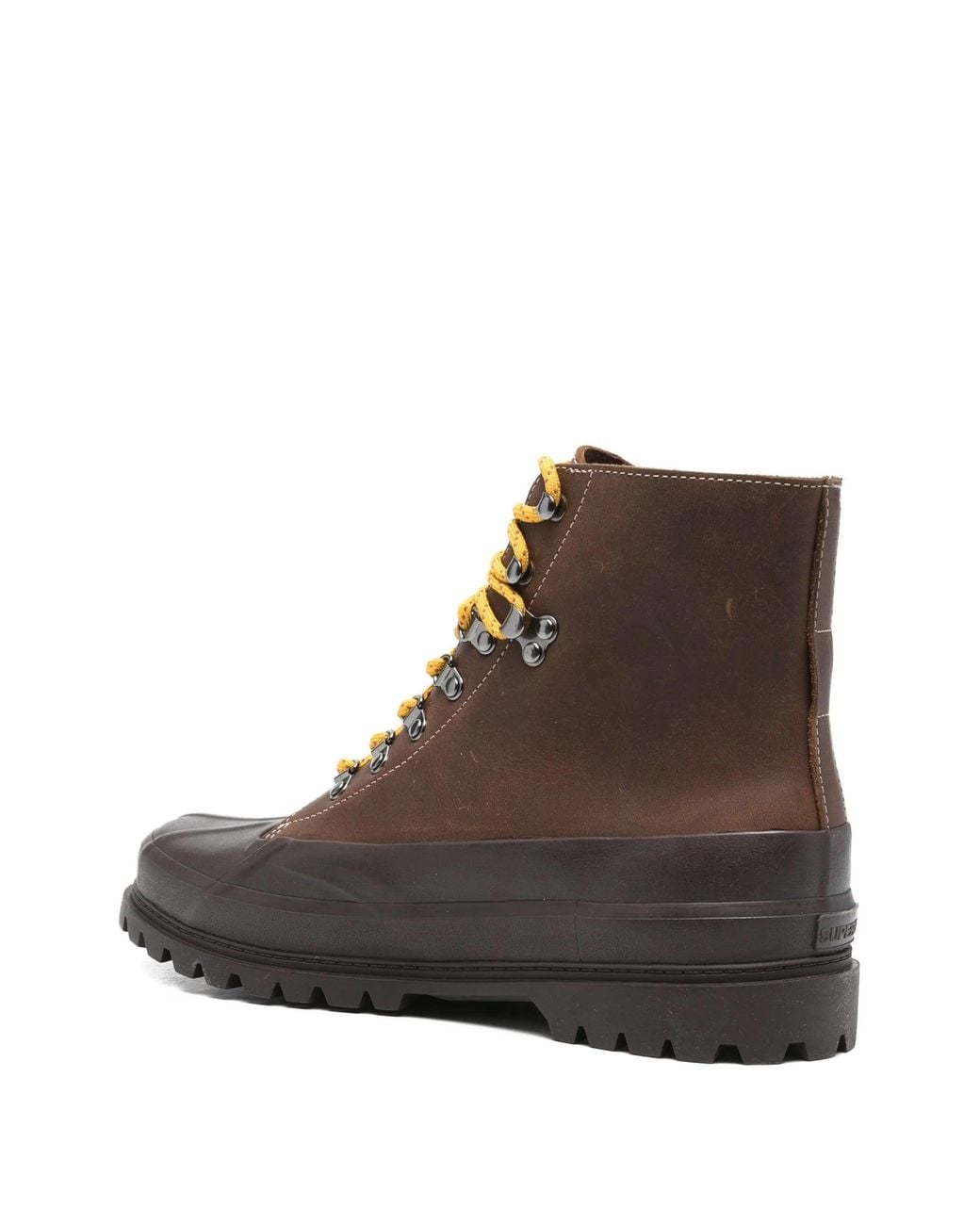 Superga Brown 3343 Alpina Duck Crazy Horse for men