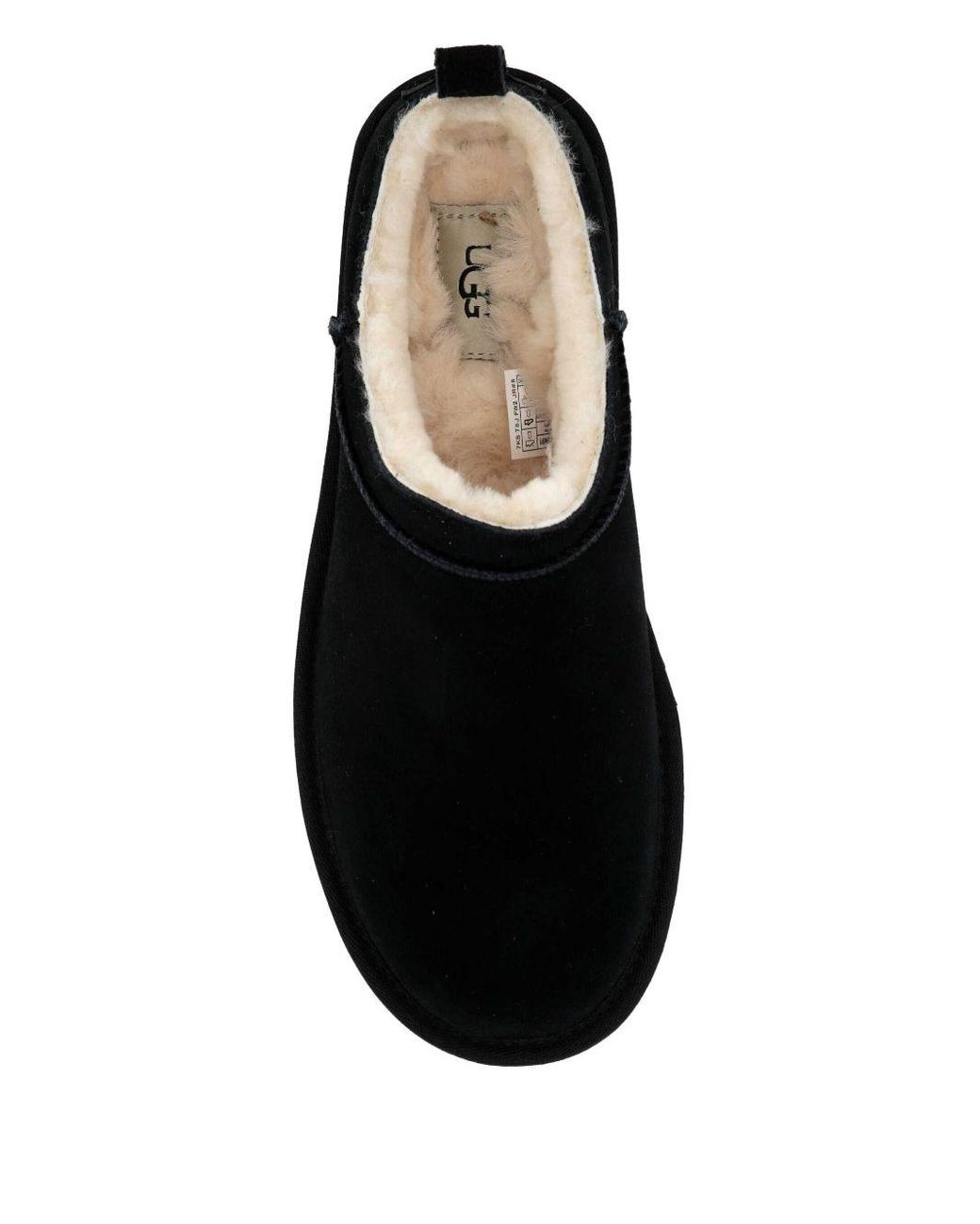 Ugg Black Classic Micro Stiefel Aus Wildleder