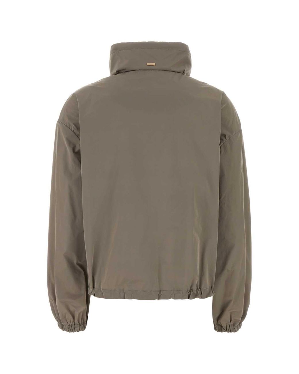Herno Gray Dove Polyester Windbreaker