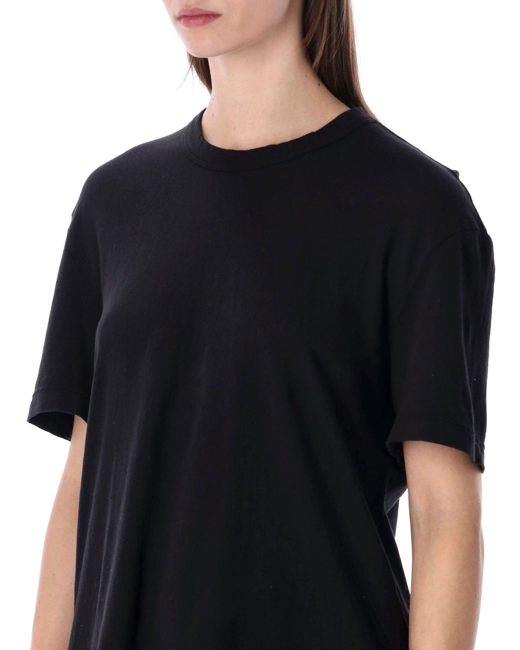 James Perse Black T-Shirts und Polos Schwarz