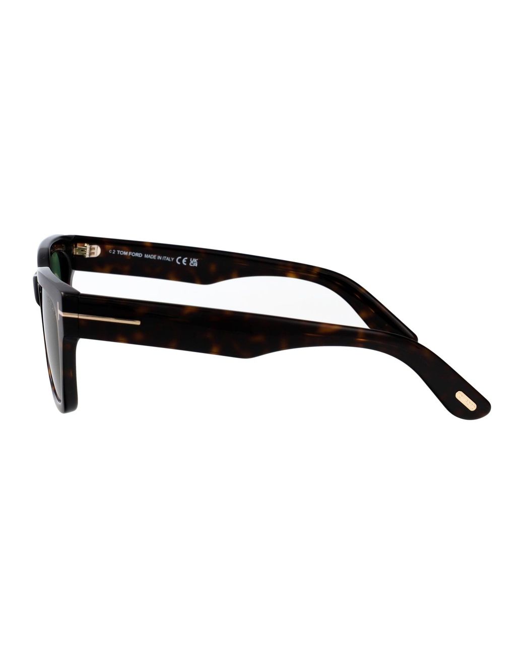 Tom Ford Green Squared Sunglasses Ft1333 52 R for men