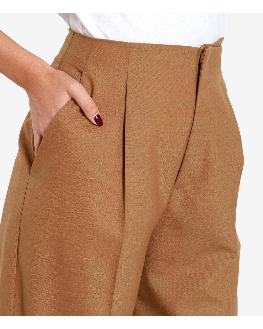 Alberta Ferretti Brown Trousers