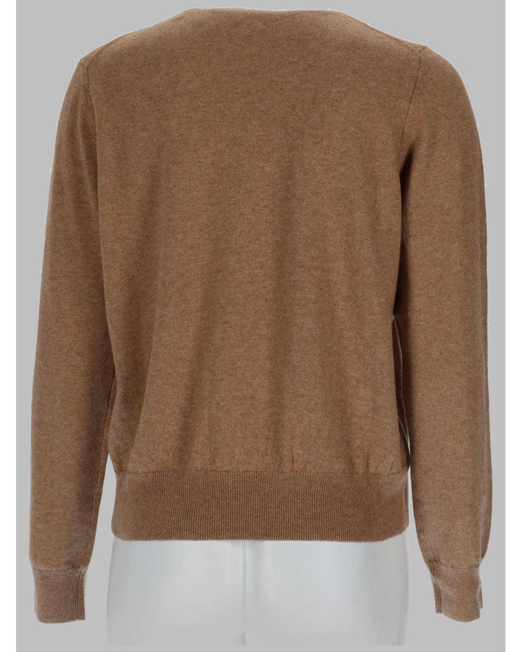 Isabel Marant Brown Crewneck Knit Sweater
