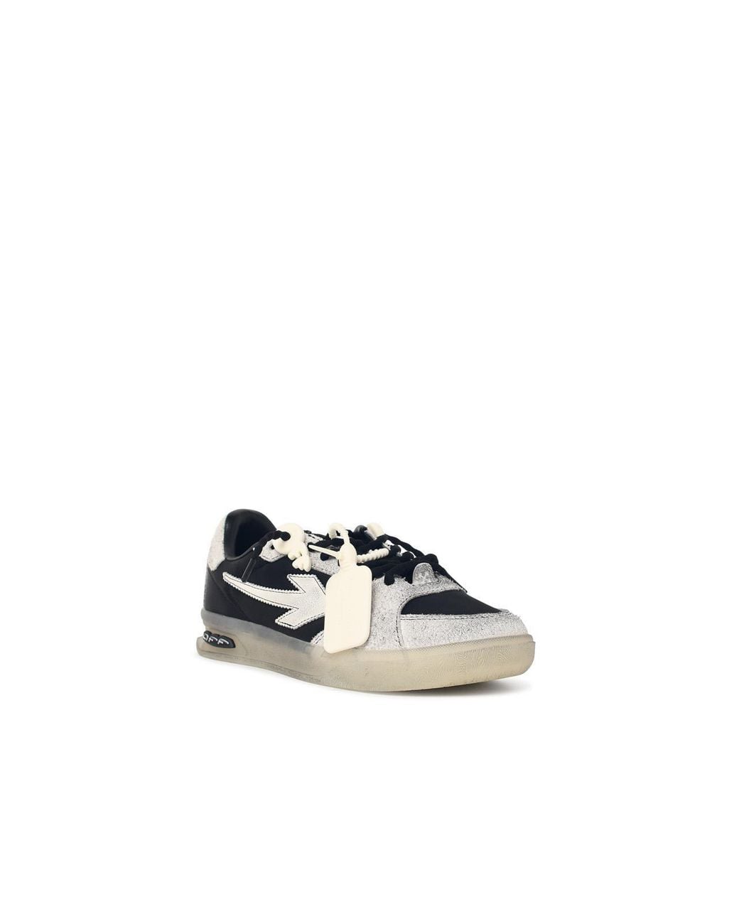Off-White c/o Virgil Abloh White 'Worn Out' Suede Blend Sneakers for men