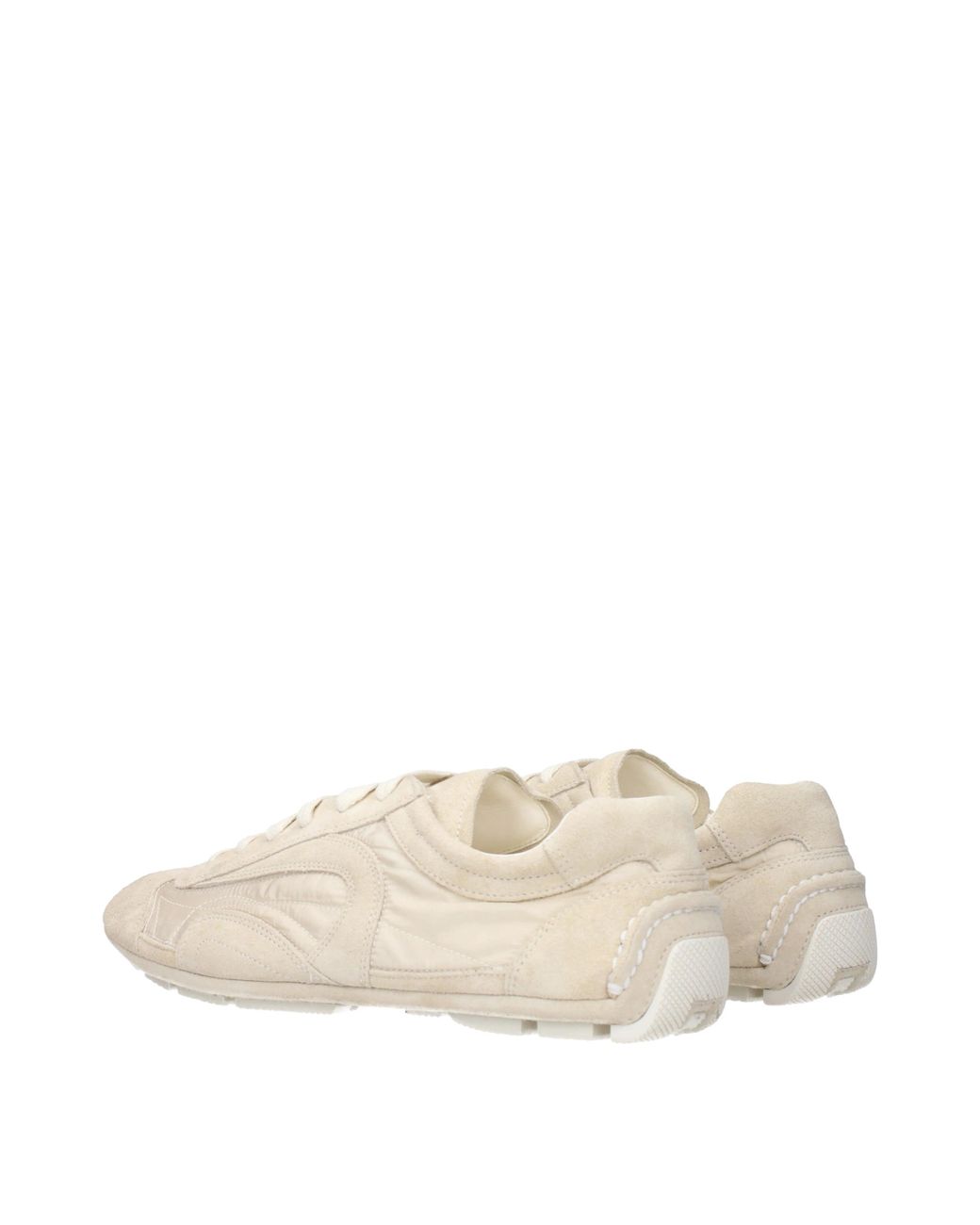 Prada Natural Sneakers Re Edition 2005 Ivory And