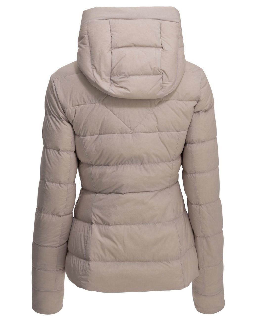 Canada Goose Gray "Clair" Short Down Jacket