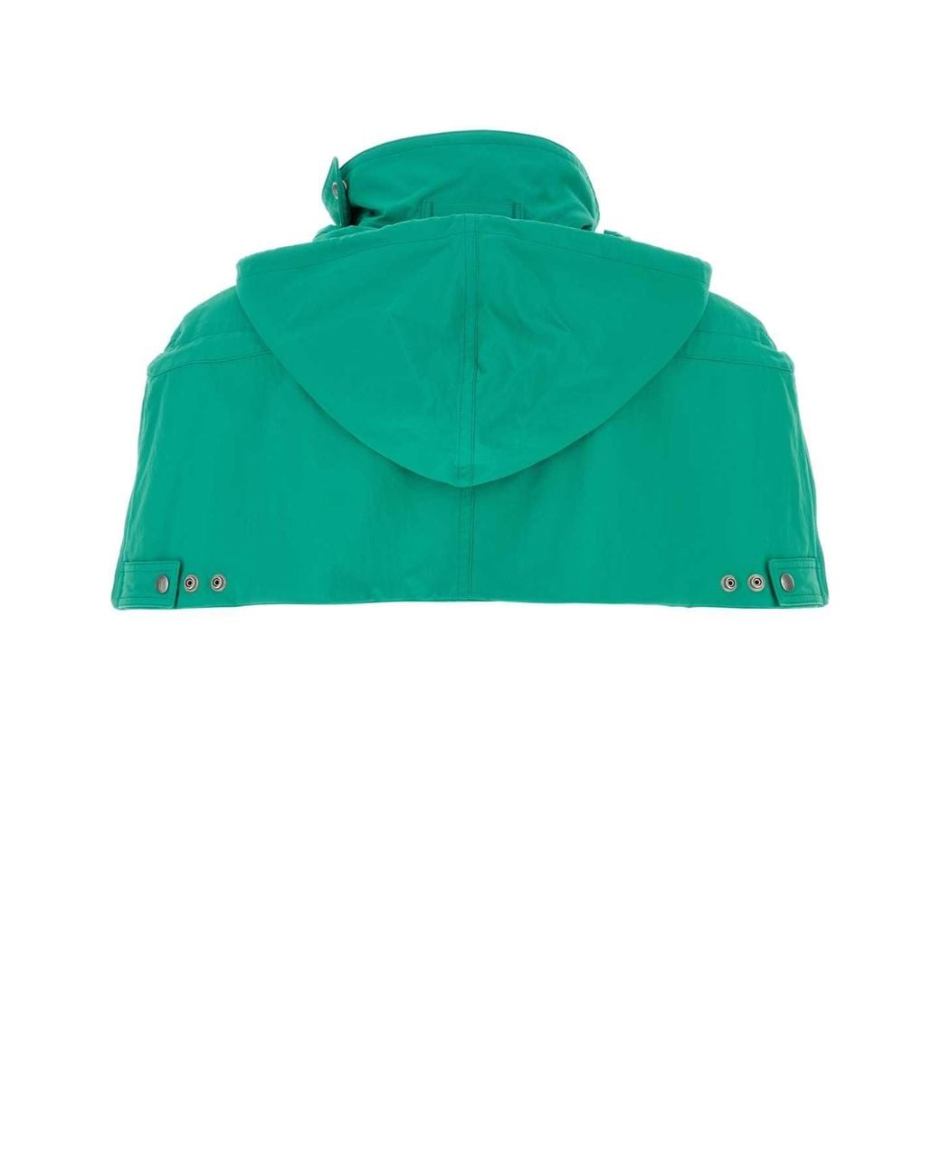Prada Green Nylon Cape for men