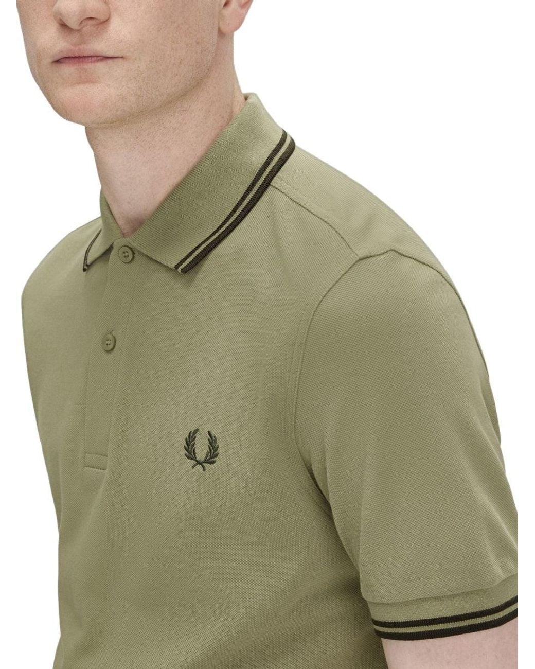Fred Perry Green M3600" Polo Shirt