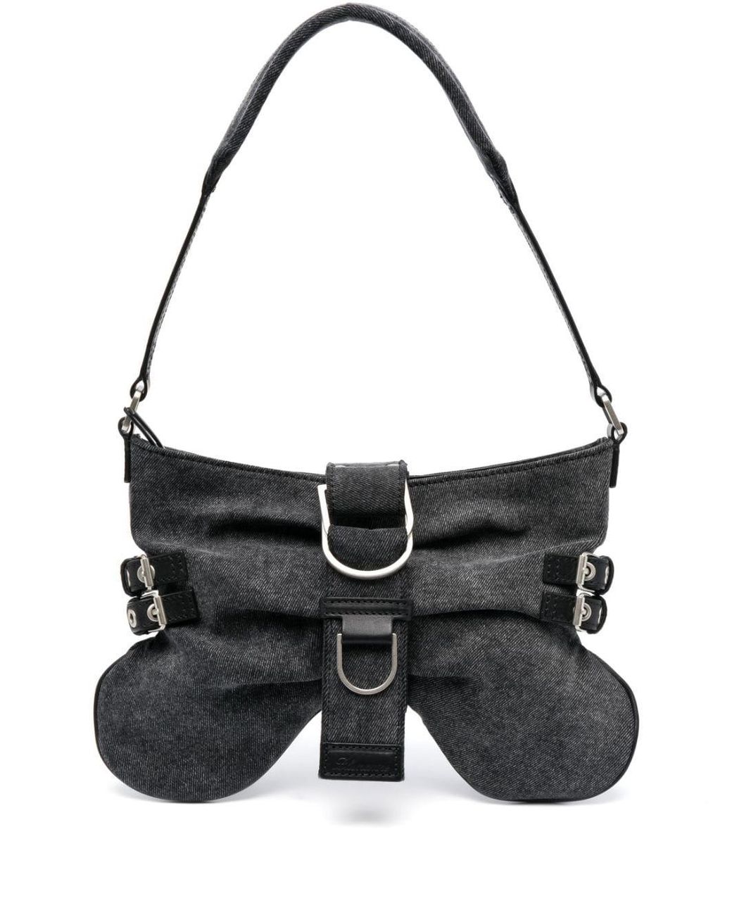 Blumarine Black Large Butterfly