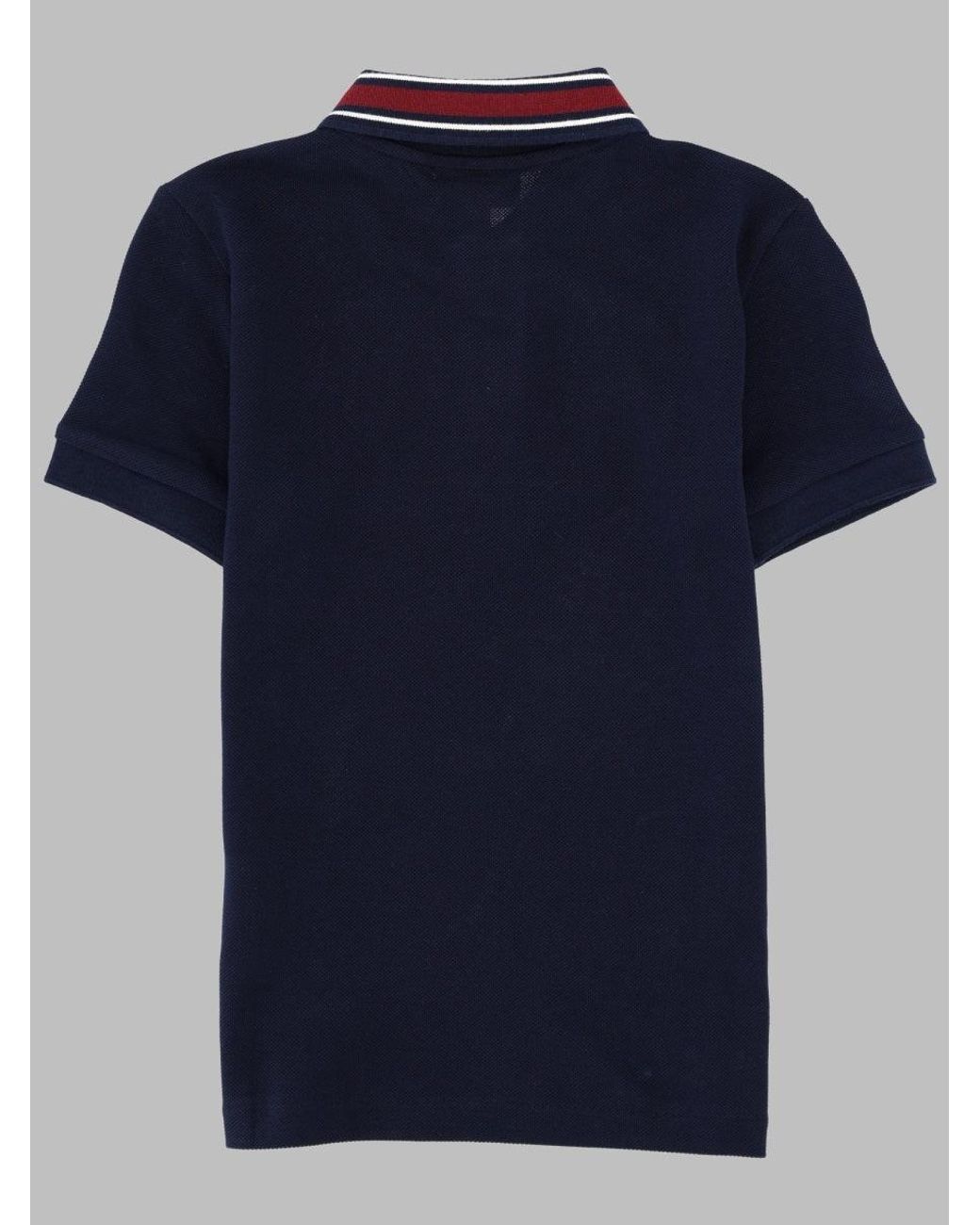 Lacoste Blue Polo Con Logo