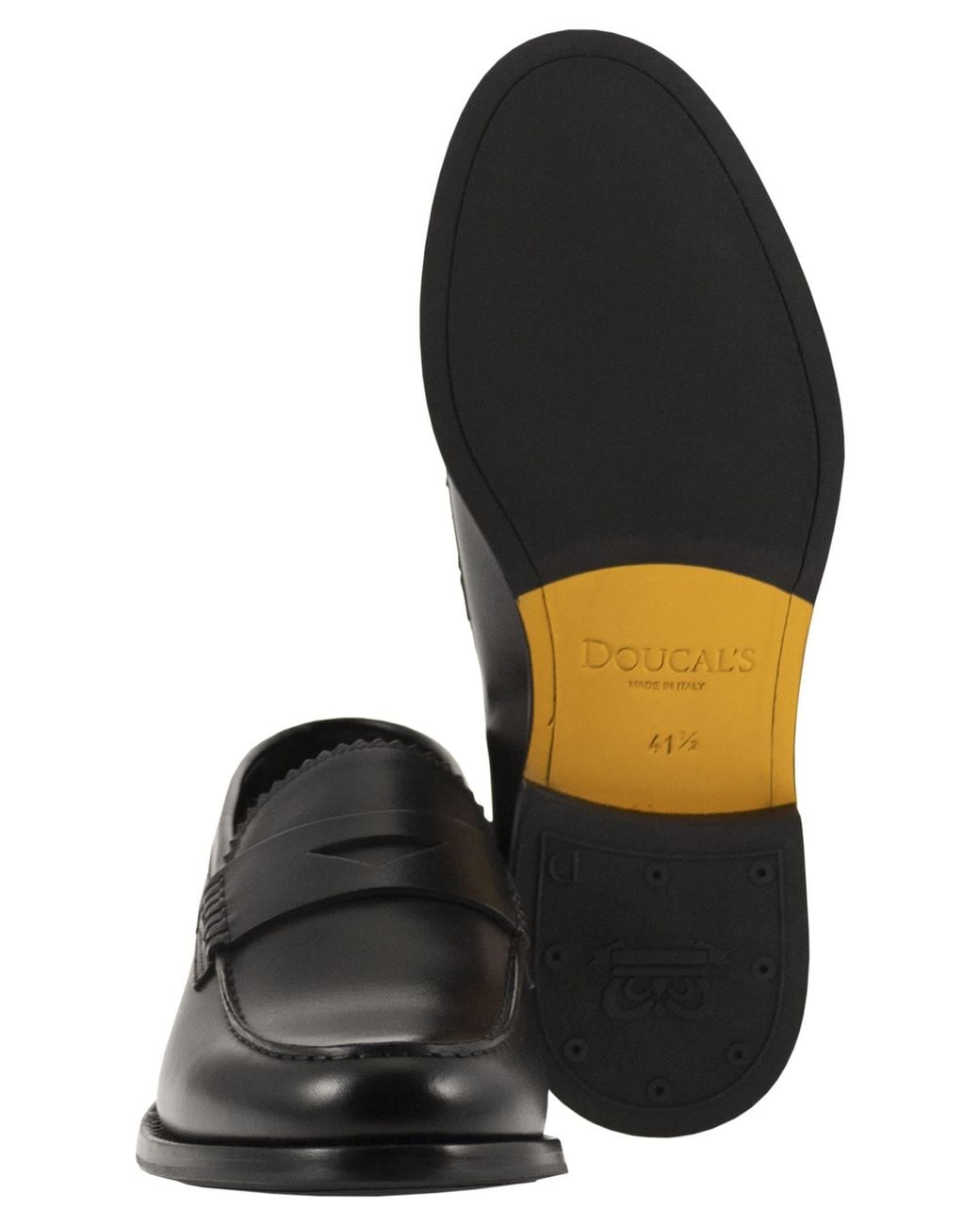 Doucal's Black Penny for men