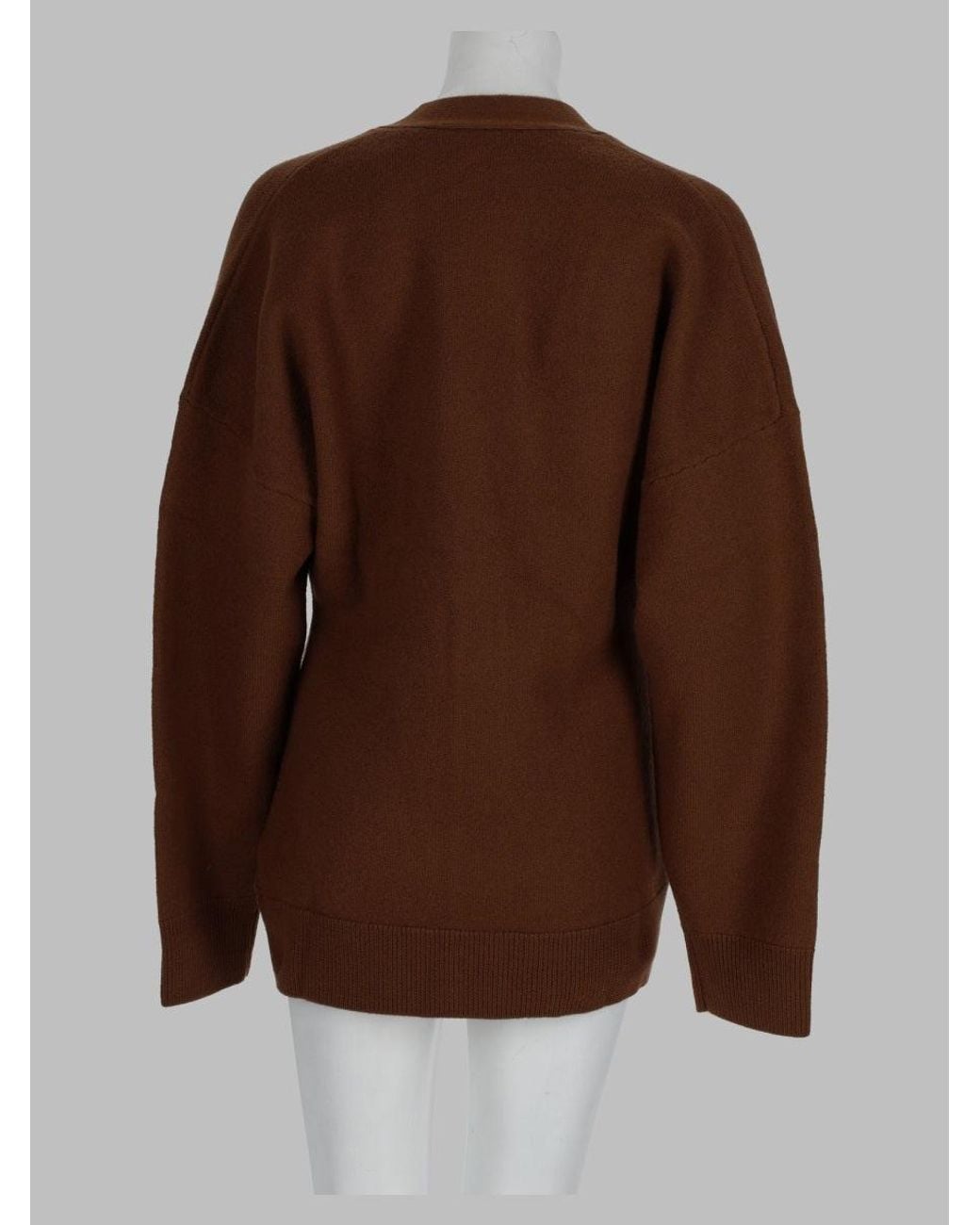 Filippa K Brown 100% Wool Rws Sweater For