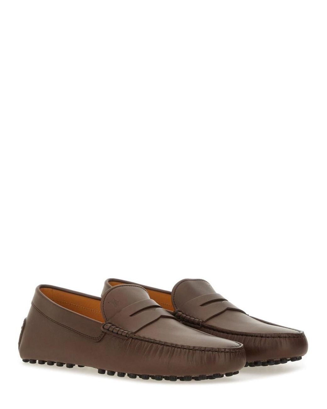 Tod's Brown Moccasin "Gommino Bubble"
