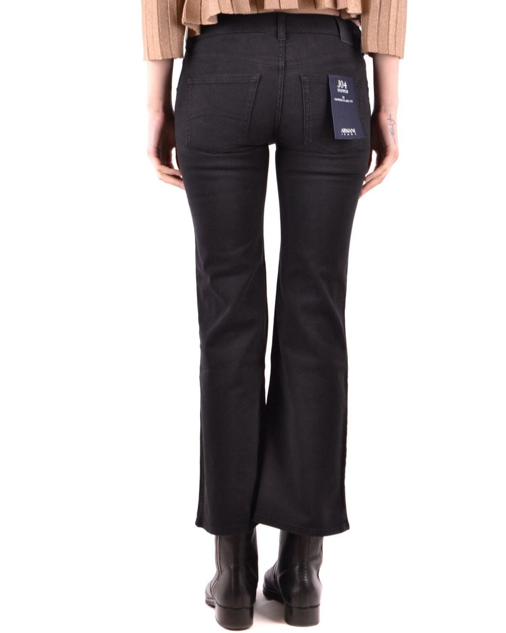 Pantalones vaqueros regular Armani Jeans de color Black